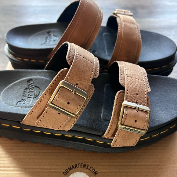 Dr. Martens Tan Myles Sandals - Picture 3 of 8